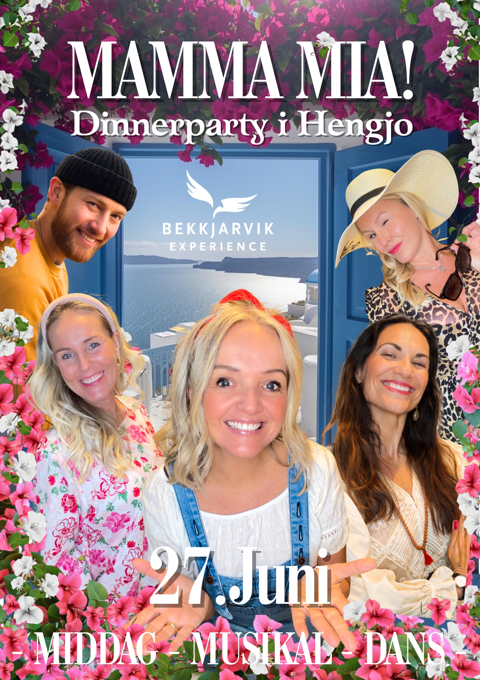Mamma Mia! Dinnerparty i Hengjo Lørdag 27. juni 2026